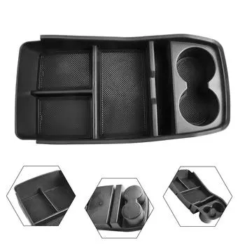 Для Kia Для EV9 Центральный ящик для хранения автомобиля Органайзер для подлокотника Подставка для стаканов Центральный нижний ящик для хранения Аксессуары CHINA