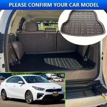 Для Kia Forte K3 2024 Cerato 2020 BD 2024 2024 2018 2019 3 EVA Материал Противогрязный Коврик Задний Грузовой Поддон Автоаксессуары