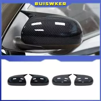 Для KIA K3 Cerato Forte 2009-2017 Крышка бокового зеркала заднего вида Крышка крыла Внешняя дверь Задний корпус Отделка из углеродного волокна