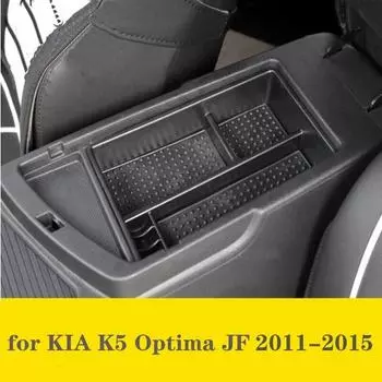 Для KIA K5 2011-2015 2016-2022 наклоняемый кожаный ящик для хранения на центральной консоли, контейнер для поддонов Torpido for 2011-2015