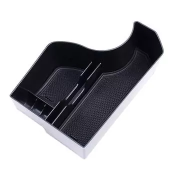 Для Kia Niro SG2 2024 автомобильный центральный подлокотник ящик для хранения центральный органайзер ящик лоток держатель автомобильные аксессуары для салона автомобиля чёрный