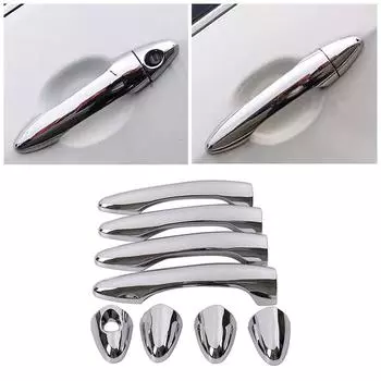 Для Kia Optima K5 2010-2015 хромированные накладки на боковые дверные ручки, отделка и крышка дверной чаши 2011 2012 2013 2014 Бесплатная доставка
