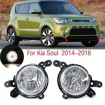 Для Kia Soul 2014 2015 2016 автомобиля передний бампер противотуманная фара противотуманная фара в сборе с 1pc left