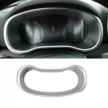 Для Kia Sportage QL 2015-2019 Внутренняя панель приборов Панель приборов Рамка экрана Накладка Наклейка для украшения интерьера серебряный