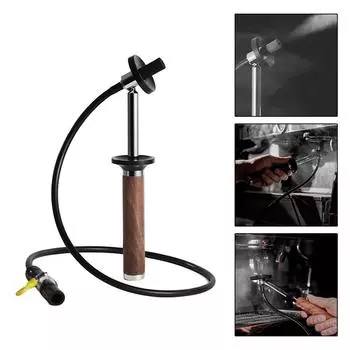 Для кофемашины щетка для чистки паром щетка для чистки кофемашины нейлоновая насадка щетки силиконовая трубка для отвода пара CHINA