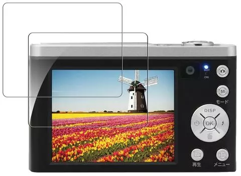 Для компактной цифровой камеры Kenko защитная пленка, пленка из японского стекла Asahi, твердость 4H, защитная пленка для ЖК-дисплея Kenko [комплект 2] KC-ZM08