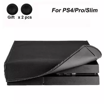 Для консоли PS4 Pro пылезащитный чехол для игровой консоли Sony PS4 Slim защитный чехол от пыли для игровых аксессуаров PS4 чёрный