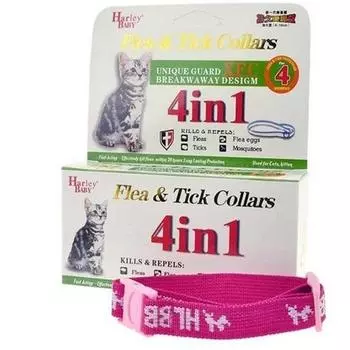 Для кошек/маленьких собак/больших собак Ошейник для собак против блох, клещей и комаров small dog синий