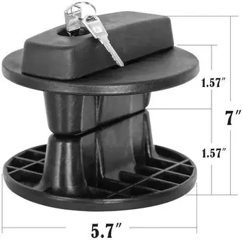 Для крепления кронштейна топливного бака мотоцикла объемом 10 л, 20 л, 30 л, новый крепеж с сердечником замка