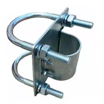 Для кронштейна Starlink Сигнал Регулируемая установка Прошивка Антенный кронштейн Зажим Настенная антенна U-образный зажим Мачта Прошивка серый