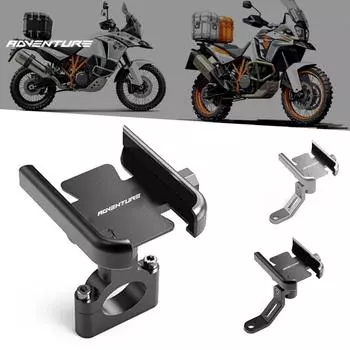 Для KTM 390 790 1050 1090 1190 890 ADVENTURE ADV 1290 Adventure Мотоцикл Держатель мобильного телефона GPS Навигатор Зеркало Руль
