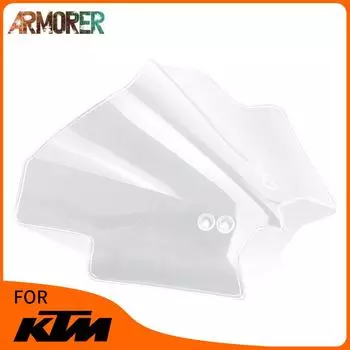 Для KTM Duke 125 200 250 390 2012-2017 2018 лобовое стекло мотоцикла ветровое стекло ветровое стекло двойной пузырь чистый
