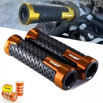 Для KTM Duke 125 200 390 790 990 1190 1090 Аксессуары для мотоциклов 7/8 22 мм CNC Ручки руля Защитная накладка на ручку Руль красный