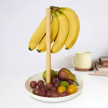 для кухонной стойки, решение для хранения фруктов, современный органайзер белый