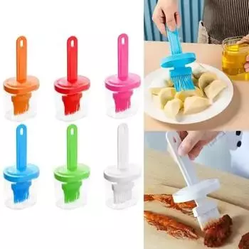 Для кухонных гаджетов Инструмент Силиконовая масляная кисть Принадлежности для выпечки Кондитерские изделия и кондитерские принадлежности Высокотемпературная масляная кисть