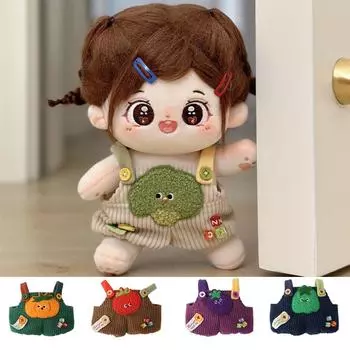 Для куклы Labubu Одежда Модная одежда Комбинезон Кукольная одежда Цветовая гамма Толстовки Кукольные аксессуары Милые украшения Маленькая одежда 1