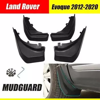 Для Land Range Rover Evoque брызговики Evoque брызговики автомобильные аксессуары автостиль Передние Задние 2012- Square exhaust pipe