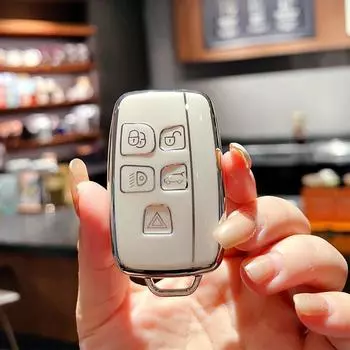 Для Land Rover Чехол для ключа Discovery Sport Range Rover Evoque Freelander Defender Jaguar Чехол с пряжкой