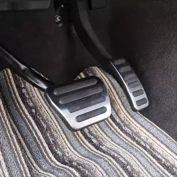 Для Land Rover Discovery L462 2017~2025 Автомобильные педали тормоза акселератора крышки без сверления сплава лоток детали интерьера аксессуары