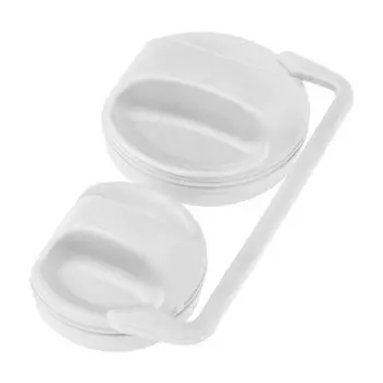 Для Leading Ideal LiXiang L7 L8 L9 Автомобильный порт зарядки Водонепроницаемый автомобильный резиновый чехол Аксессуары Чехол Защитный Антипылевой I1U4 белый