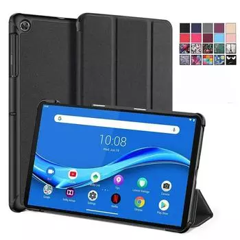 Для Lenovo Tab M10 FHD Plus 10,3 TB-X606F TB-X606X 10,3 дюйма кожаная подставка Smart Cover Tab M10 Plus 3-го поколения 10 6 чехол TB-125FU 2022 защитный чехол M10 FHD Plus X606F X