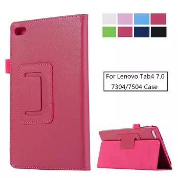 Для lenovo TB-7304F 7304X 7304I Защитная крышка для кожи Tab7 Essential сумка-держатель для Lenovo Tab 4 7 дюймов TB 7504 чехол для планшета белый