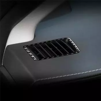 Для Lexus NX 200 200t 300h Автомобильные аксессуары Промежуточная панель воздухозаборника декоративная отделка салона из углеродного волокна наклейки для автомобиля 3D чёрный