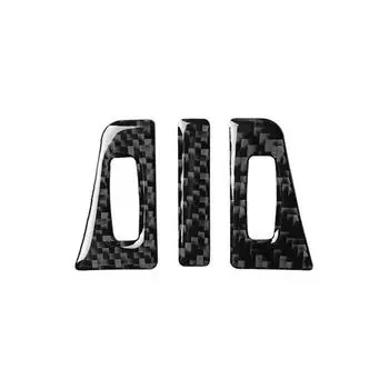 Для Lexus NX 200 200t 300h Автомобильные аксессуары Панель воздухозаборника декоративная отделка салона из углеродного волокна наклейки на автомобиль 3D Patch чёрный