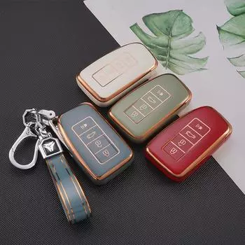 Для Lexus NX IS RX ES GX LX LS UX NX GS 200 260 300 350 NX200 NX300 RX350 ES300 TPU автомобильный пульт дистанционного управления чехол чехол брелок