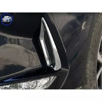 Для Lexus RX300 RX350 RX450h 2022 ABS хром передняя противотуманная фара рамка отделка автомобиля