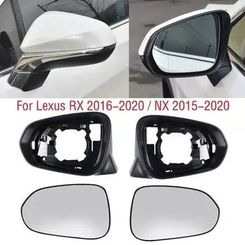 Для Lexus RX 2016-NX 2015-автомобильное крыло, боковое зеркало, линза, стекло, рамка наружного зеркала заднего вида, корпус, отделка корпуса glass left