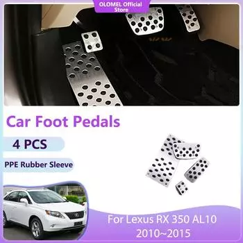 Для Lexus RX 350 AL10 2010~2015 педали газа лоток детали аксессуары качество ускоритель без сверления автомобильный топливный остаток тормоз ускоритель