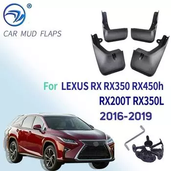 Для LEXUS RX RX350 RX450h RX200T RX350L 2016 2017 2018 брызговики передние и задние брызговики 2016-2019