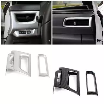 Для Lexus UX UX200 UX250 2018-2024 приборная панель боковая AC кондиционер выходное отверстие вентиляционная крышка отделка ABS интерьер модификация украшения ремонт