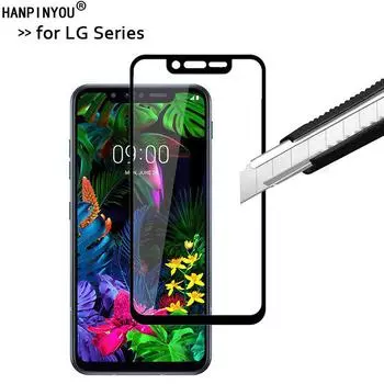 Для LG G8S G7 G6 V50 40 ThinQ V30 20 Q6 9H полное покрытие из закаленного стекла, защитная пленка для экрана LG V50 ThinQ 5G чёрный