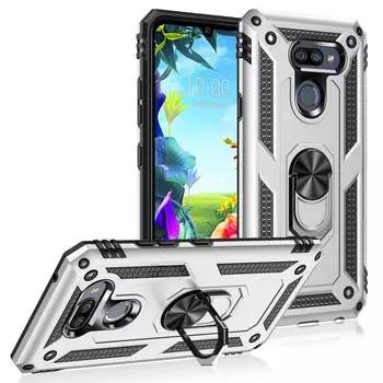 для LG K40S чехол LG K53 чехол LG K22 бронированный прочный военный противоударный автомобильный держатель магнит кольцо подставка чехол для телефона K 22 53 40S for LG K53