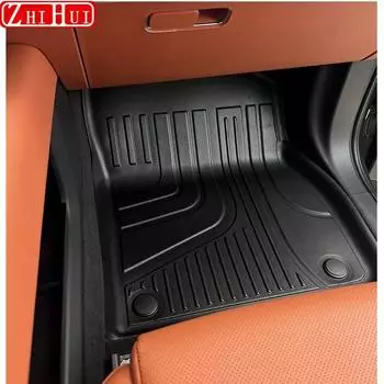 Для Li Lixiang L8 L9 2022 2023 автомобильный стайлинг коврики двухслойный ковер TPE накладка для ног салон напольная подкладка автомобильные аксессуары option 1-For L8