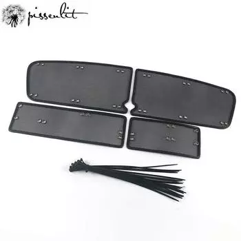 Для Lincoln MKZ 2017-2020 автомобильный аксессуар передняя решетка вставка сетка против насекомых пыли мусор защита внутренняя крышка сетка из нержавеющей стали