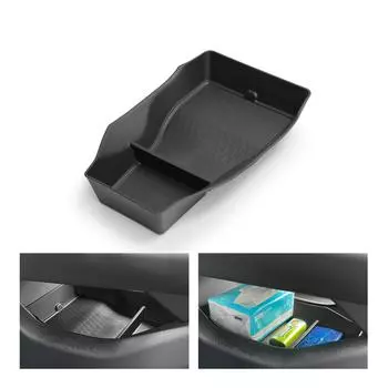 для Lincoln Nautilus 2025 2025 Центральный нижний ярусный лоток для автомобиля TPE Центральная консоль Ящик для хранения Органайзер Аксессуары Уборка
