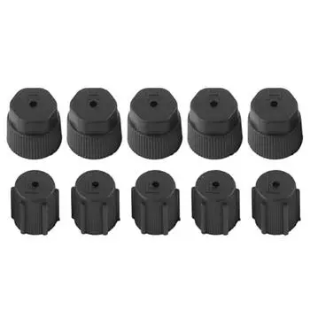 Для Magotan Air Conditioning Valve Cap A/C Valve Cap ABS Plastic Material Хорошая герметизация предотвращает попадание пыли и мусора CHINA