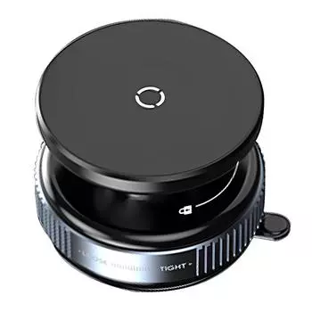 Для Magsafe Магнитный вакуумный автомобильный держатель для телефона с вращением на 360 градусов для iPhone Samsung Black