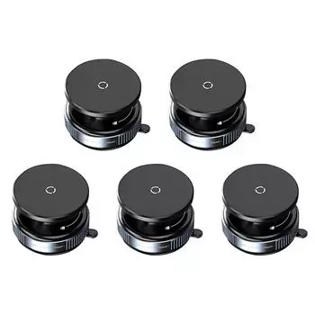 Для Magsafe Магнитный вакуумный автомобильный держатель для телефона с вращением на 360 градусов для iPhone (черный)