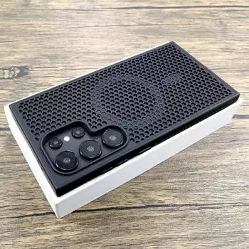 Для Magsafe охлаждающий дышащий чехол для телефона Samsung Galaxy S24 Ultra S23 FE S22 Plus магнитная сетчатая задняя крышка для рассеивания тепла For Samsung S24 Ultra белый