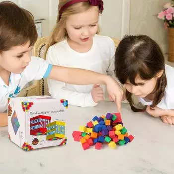 Для мальчиков и девочек для липкого строительства, детские развивающие игрушки для родителей и детей One Size