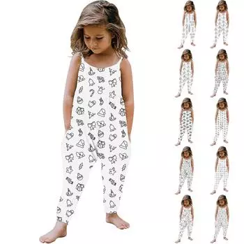 Для малышей, маленьких девочек, без рукавов, сделай сам, эскизы, летний комбинезон, одежда для игр 120 бежевый