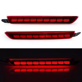 Для Mazda CX-30 CX30 CX50 CX-50 2020 2021 2022 Автомобильный задний бампер отражатель света Danamic указатель поворота тормозная сигнальная лампа 12 В