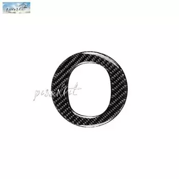 Для Mazda CX-5 2017 18 Настоящее углеродное волокно салон автомобиля рулевое колесо крышка отделка молдинги автомобильный стилист аксессуары наклейки