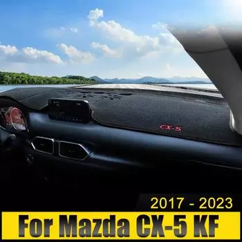 Для Mazda CX-5 CX5 CX 5 KF 2017 2018 2019 2020 2024 2024 2024 Крышка приборной панели автомобиля, защищающая от света, солнцезащитный козырек, коврик с защитой от ультрафиолета
