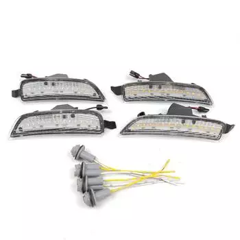 Для Mazda Miata MX5 2016 2017 2018 2019 2020 2021 светодиодный боковой габаритный фонарь крыло бампер лампа передний янтарный красный задний жёлтый