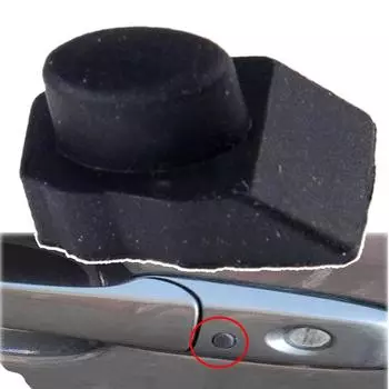 Для Mazda MX-5 Roadster Miata CX-7 CX-9 RX-8 автомобильный дверной переключатель, овальная кнопка, модуль сбора отпечатков пальцев, крышка для разблокировки без ключа 1X